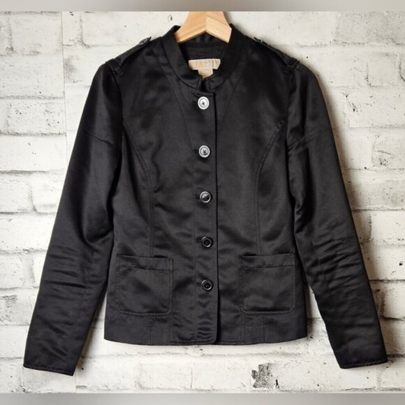 MICHAEL Michael Kors Jackets & Blazers - Michael Michael Kors Women's Black Button Up Blazer.